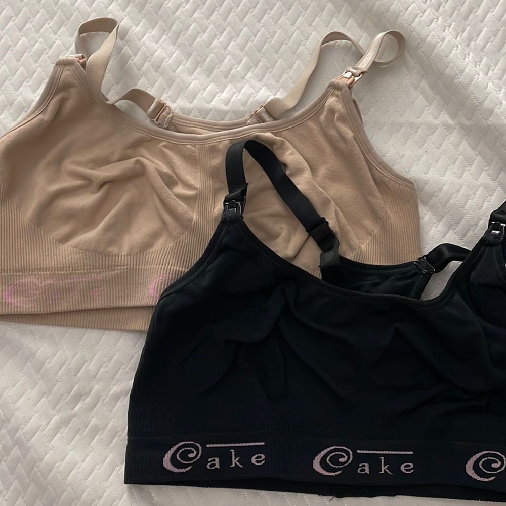 Cake Maternity Cotton Candy Seamless Nursing Bra Bundle